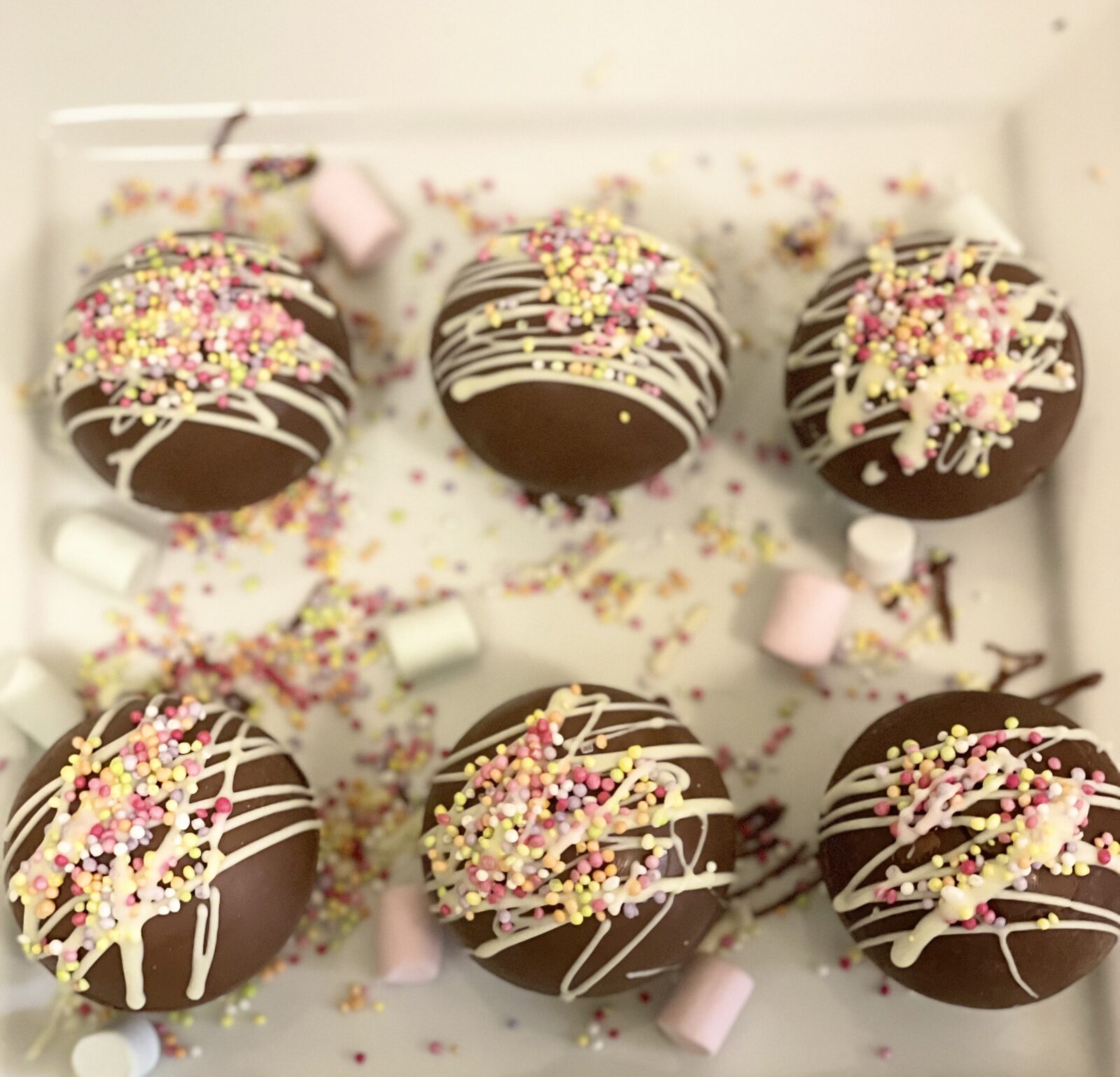 Dark Chocolate hot chocolate bomb